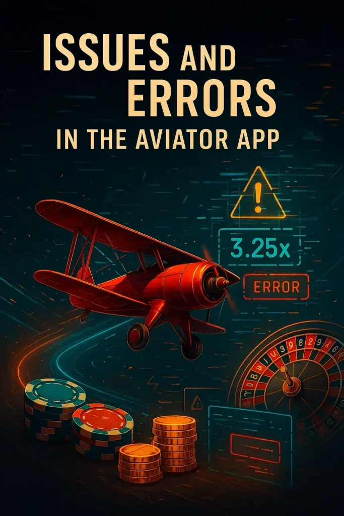 Issues and Errors in the Aviator App